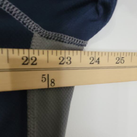 Moheen Cool Dri Polo Shirt‎ Men's Large Blue Gray Outdoor Athleisure Golf - Picture 3 of 5